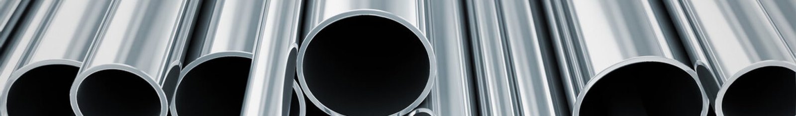 Metal pipes of various diameters.